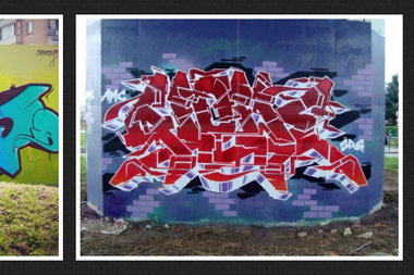 Graffiti Wall - Photo by deinemudda
