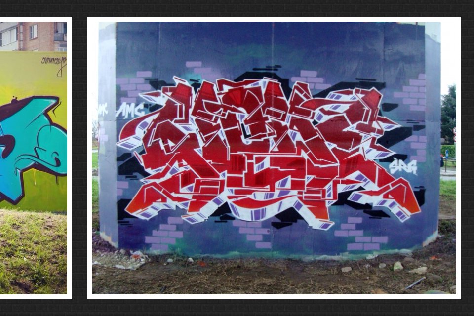 Graffiti Wall - Photo by deinemudda