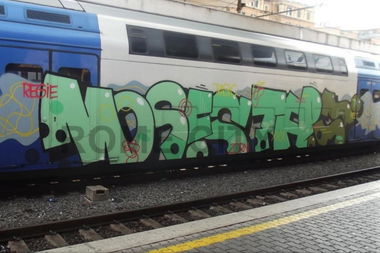 Graffiti Train - Photo by deinemudda