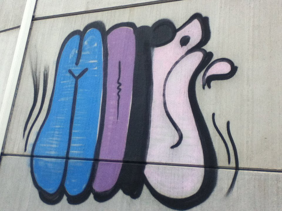 Graffiti Wall - Photo by deinemudda