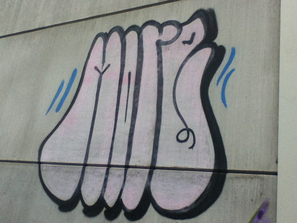 Graffiti Wall - Photo by deinemudda