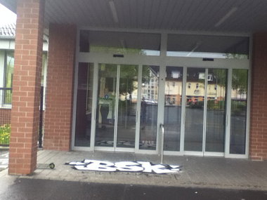 Graffiti Bombing - Photo by deinemudda