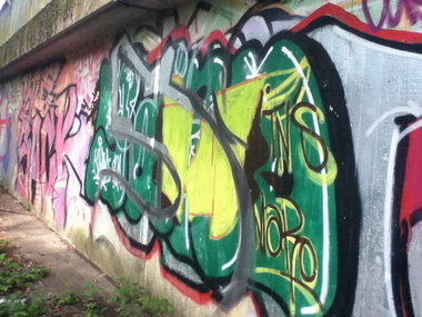 Graffiti Bombing - Photo by deinemudda