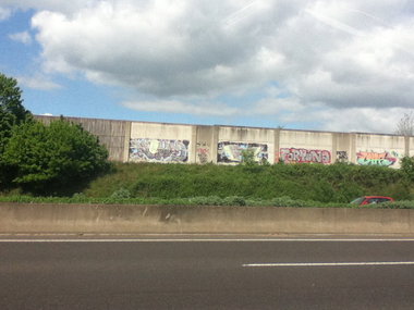 Graffiti Bombing - Photo by deinemudda