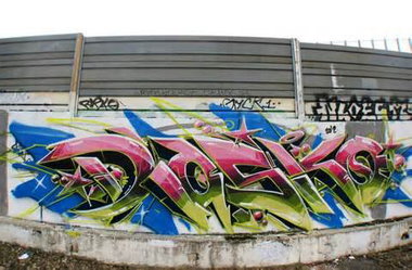 Graffiti Wall - Photo by deinemudda