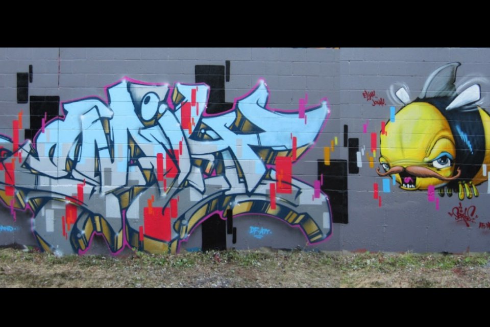 Graffiti Wall - Photo by deinemudda