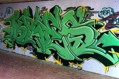 Graffiti Wall - Photo by deinemudda