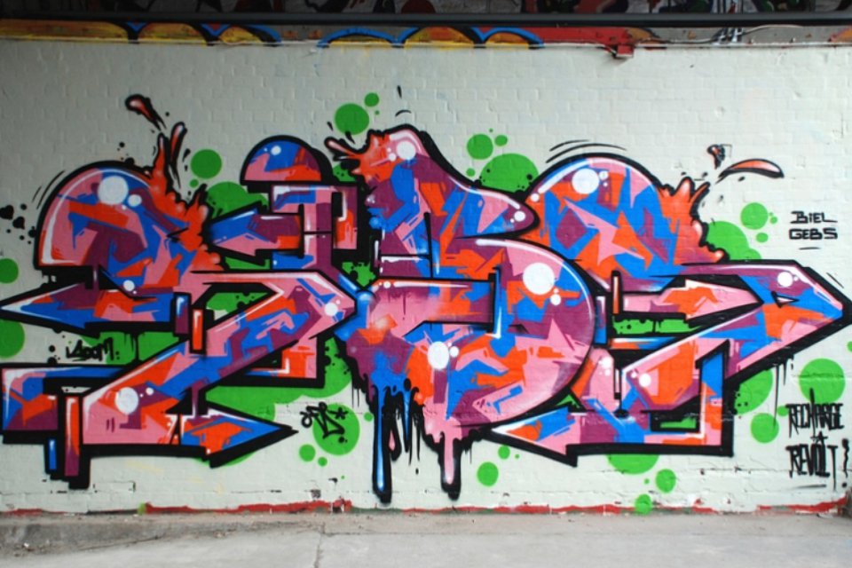 Graffiti Wall - Photo by deinemudda