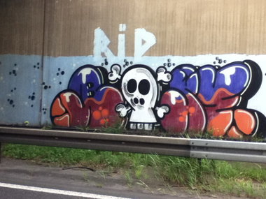 Graffiti Wall - Photo by deinemudda