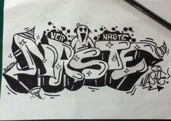 Graffiti Sketch - Photo by deinemudda