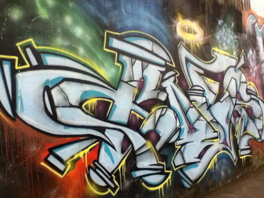 Graffiti Wall - Photo by deinemudda