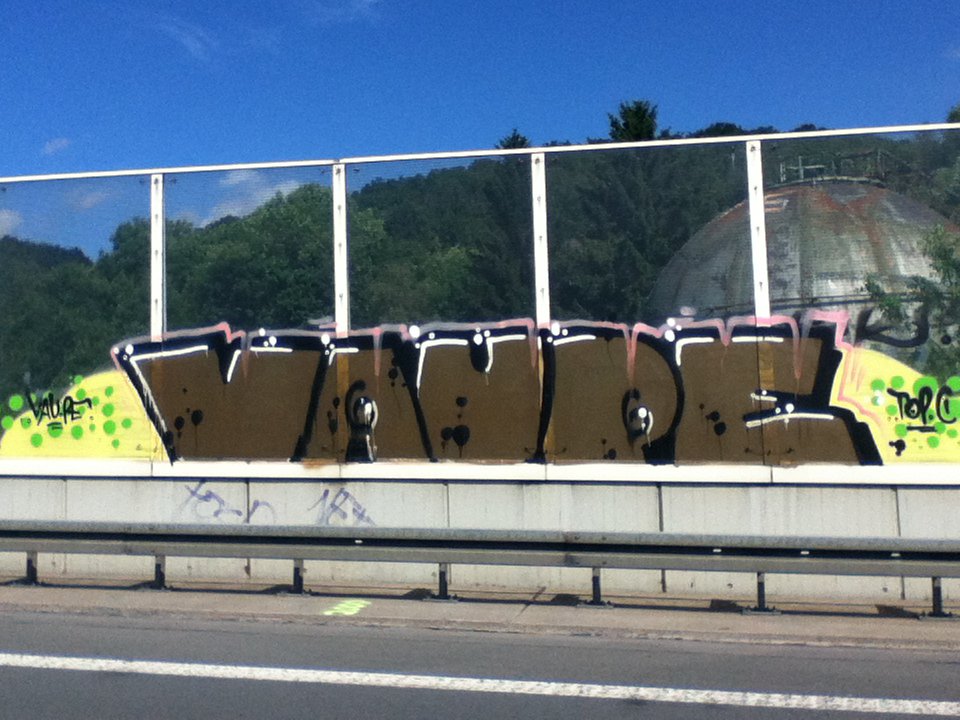 Graffiti Bombing - Photo by deinemudda