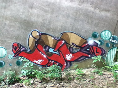 Graffiti Bombing - Photo by deinemudda