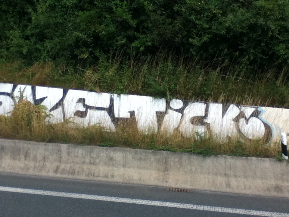 Graffiti Bombing - Photo by deinemudda