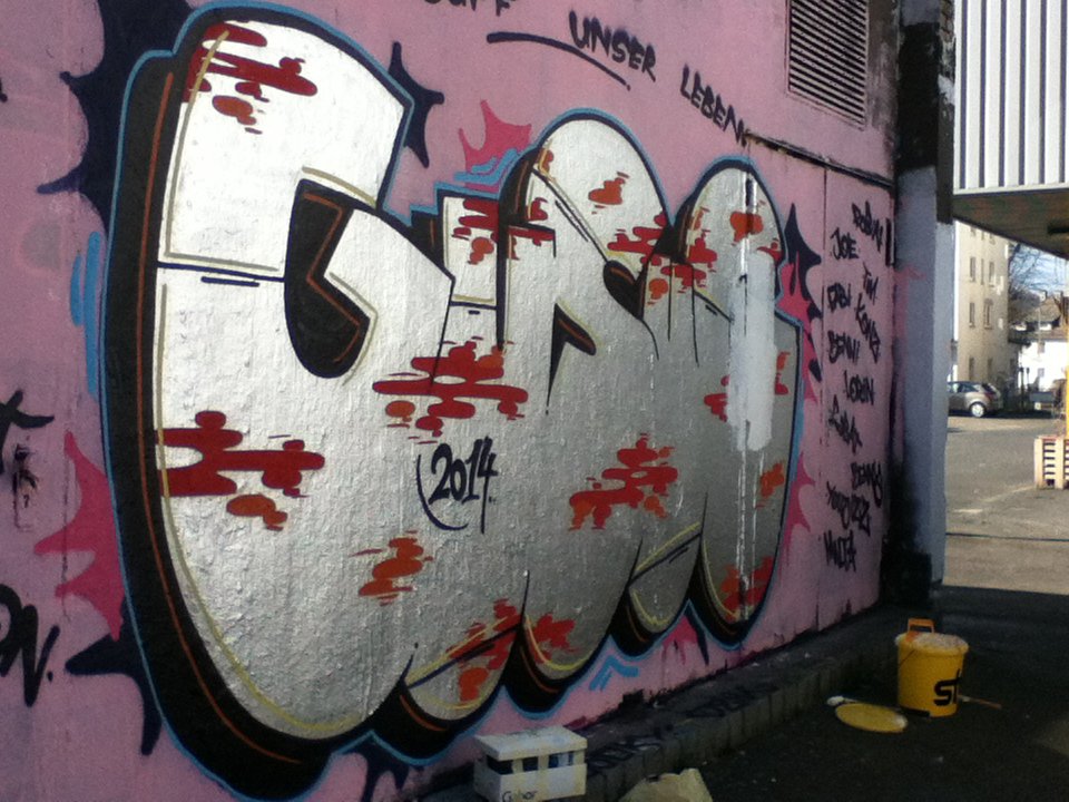 Graffiti Wall - Photo by deinemudda