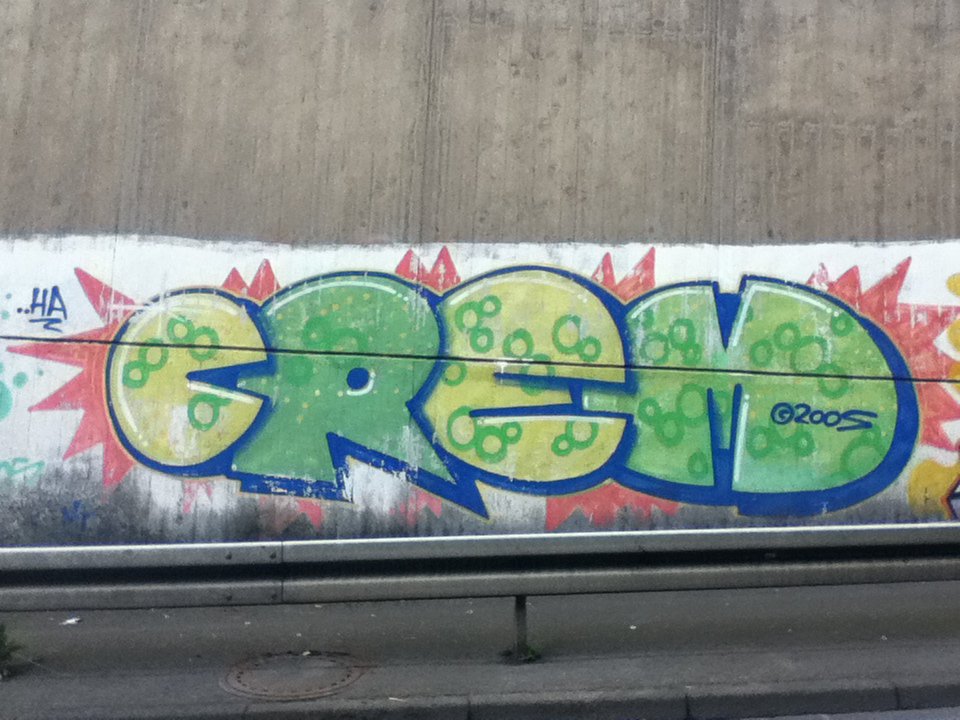Graffiti Wall - Photo by deinemudda