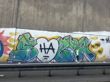 Graffiti Wall - Photo by deinemudda