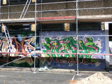Graffiti Wall - Photo by deinemudda
