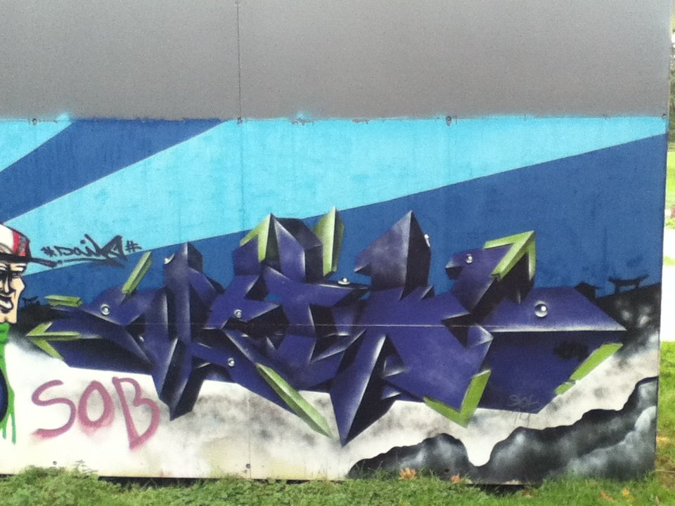 Graffiti Wall - Photo by deinemudda