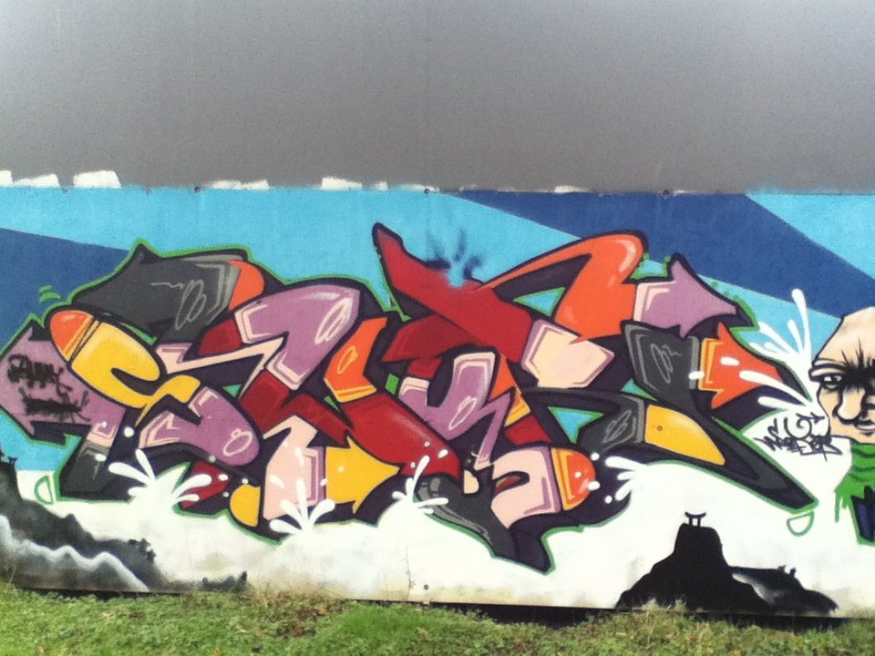 Graffiti Wall - Photo by deinemudda