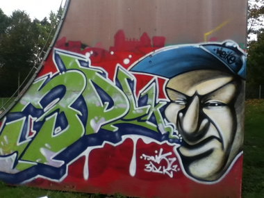 Graffiti Wall - Photo by deinemudda