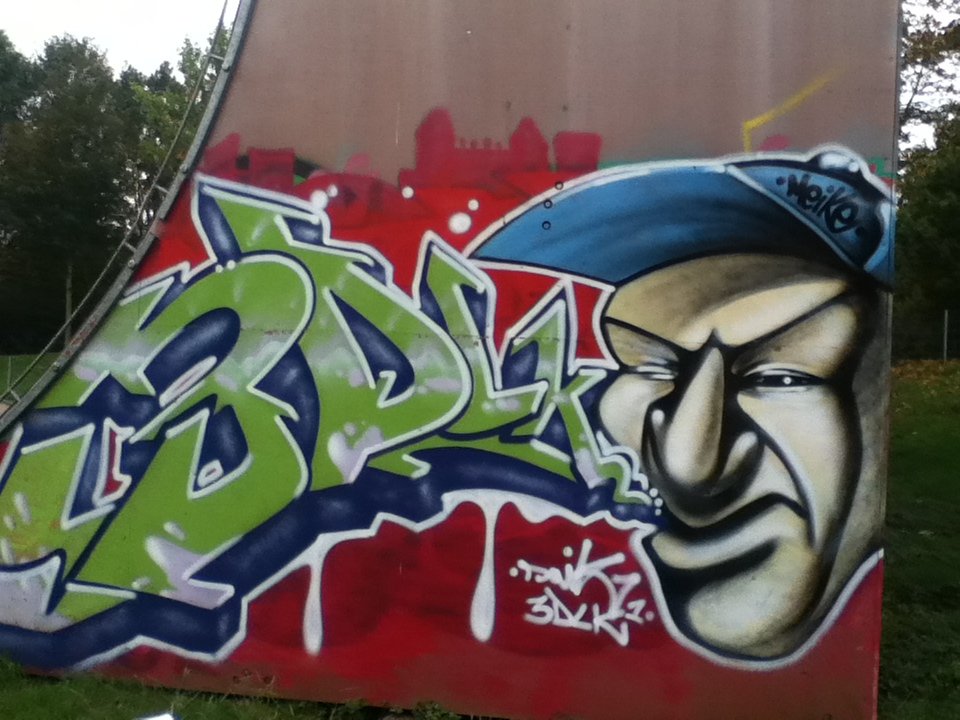 Graffiti Wall - Photo by deinemudda