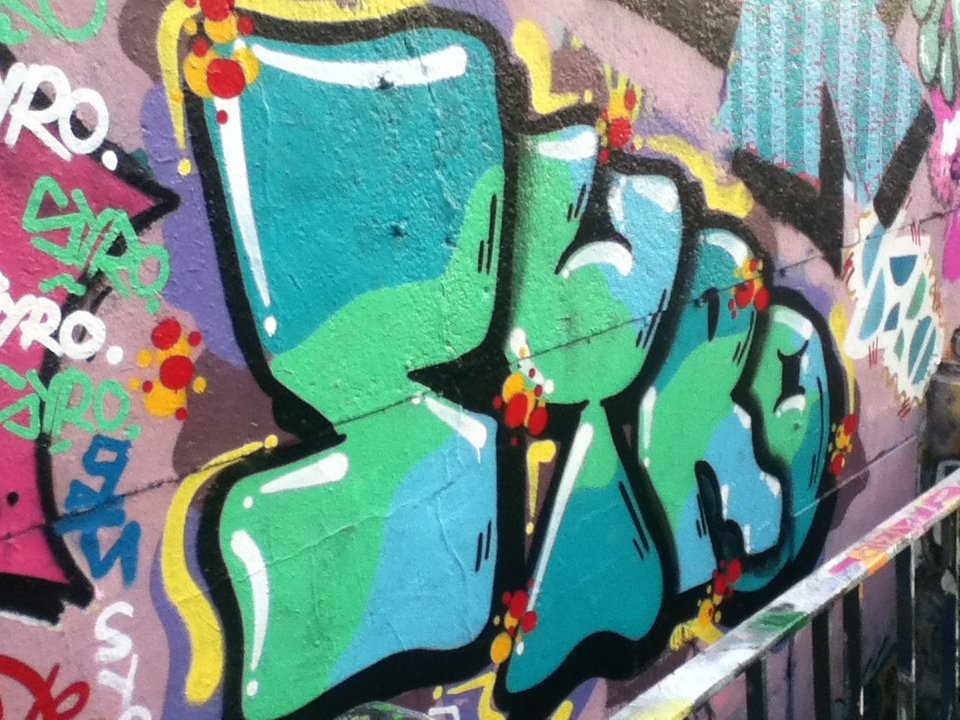 Graffiti Wall - Photo by deinemudda