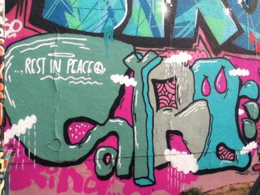 Graffiti Wall - Photo by deinemudda