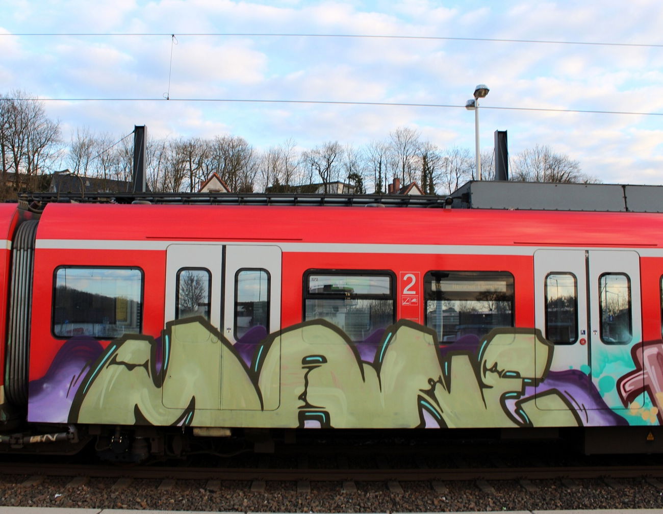 Graffiti Train - Photo by deinemudda