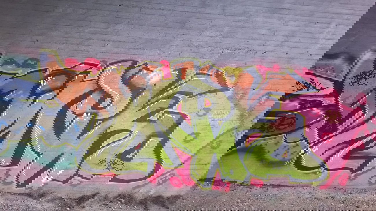 Graffiti Wall - Photo by deinemudda