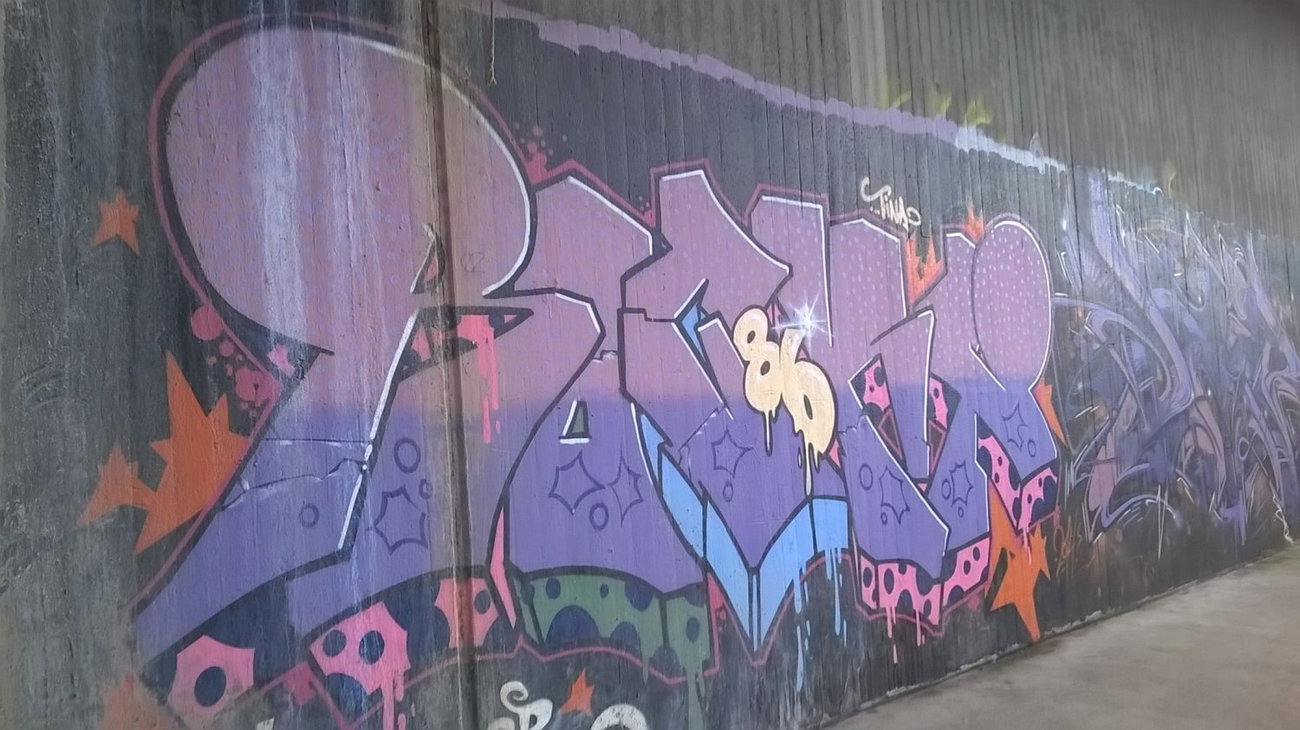Graffiti Wall - Photo by deinemudda