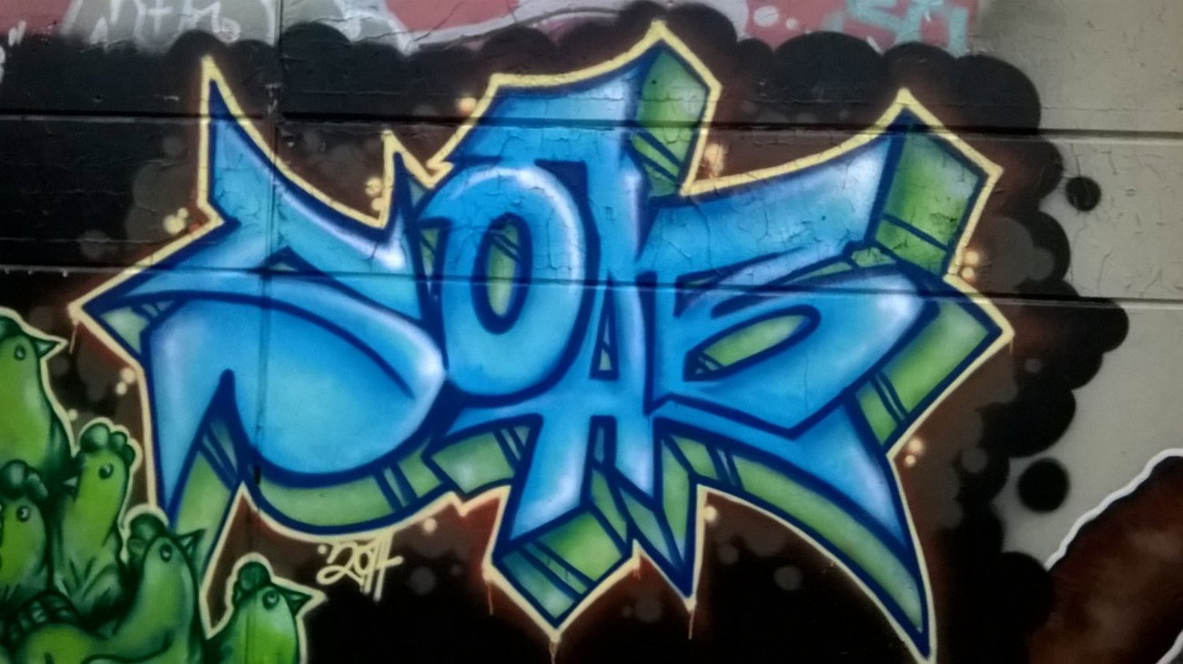 Graffiti Wall - Photo by deinemudda