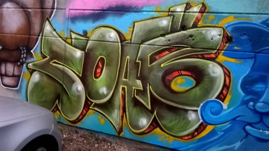 Graffiti Wall - Photo by deinemudda