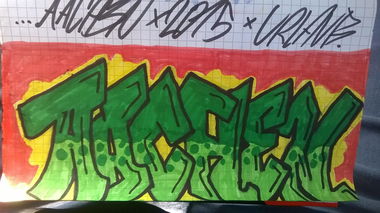 Graffiti Sketch - Photo by deinemudda