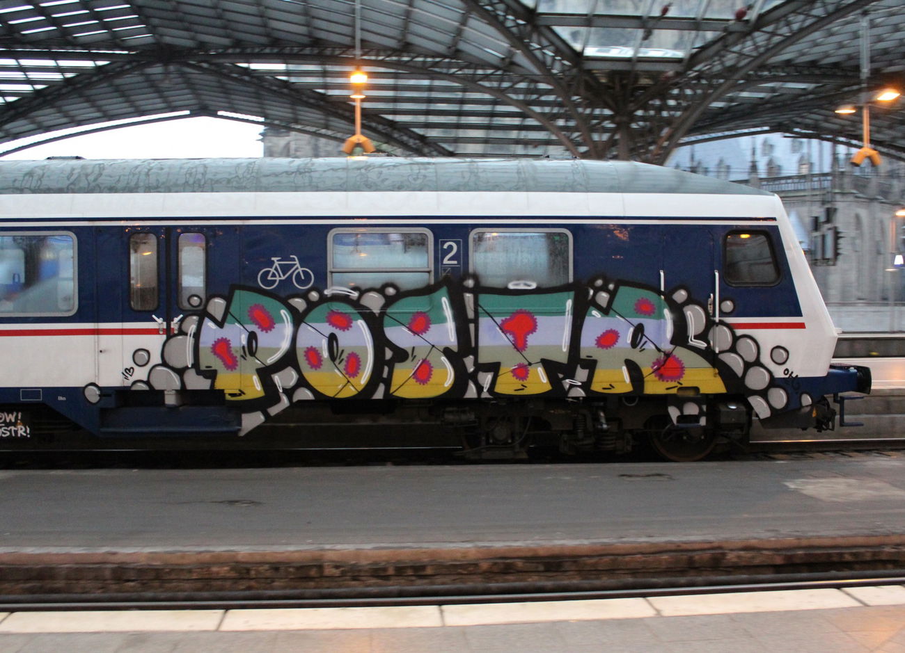 Graffiti Train - Photo by deinemudda