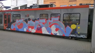 Graffiti Train - Photo by deinemudda