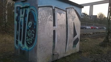 Graffiti Bombing - Photo by deinemudda - ha