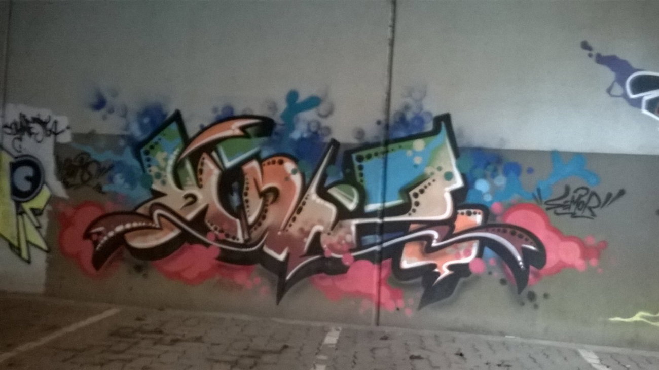 Graffiti Wall - Photo by deinemudda