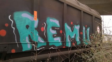 Graffiti Train - Photo by deinemudda