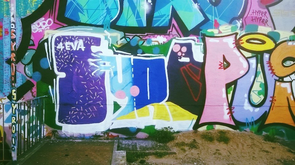 Graffiti Wall - Photo by deinemudda