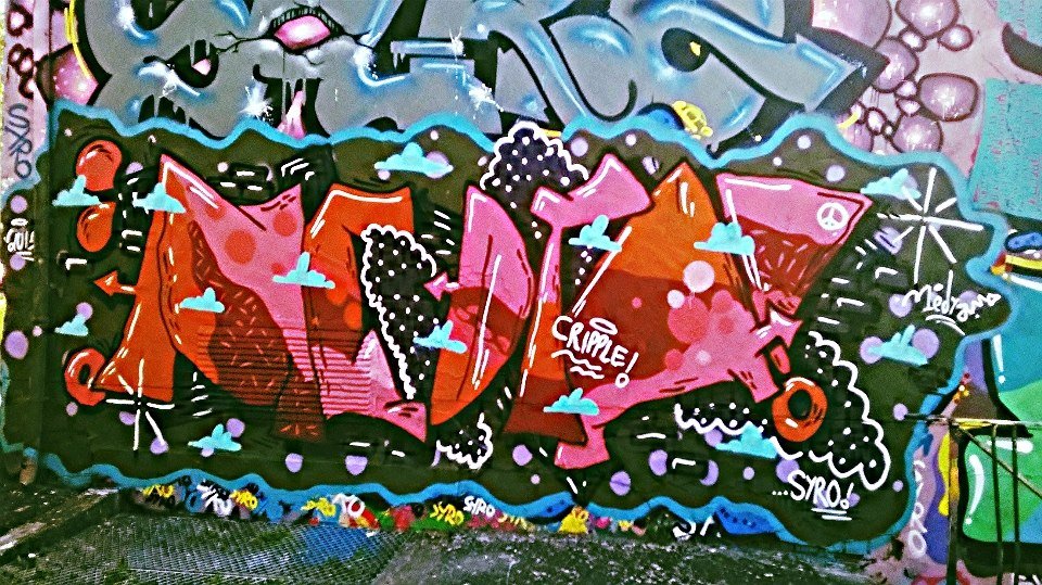 Graffiti Wall - Photo by deinemudda