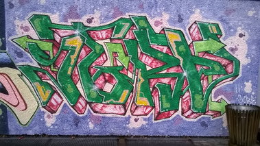 Graffiti Wall - Photo by deinemudda