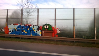 Graffiti Wall - Photo by deinemudda