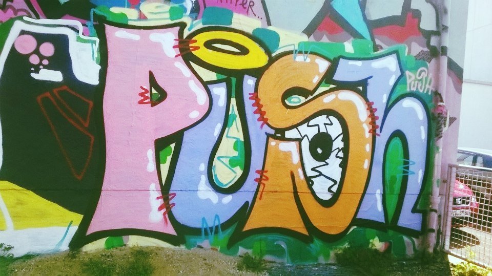 Graffiti Wall - Photo by deinemudda