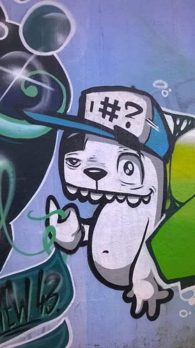 Graffiti Wall - Photo by deinemudda
