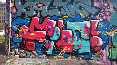 Graffiti Wall - Photo by deinemudda