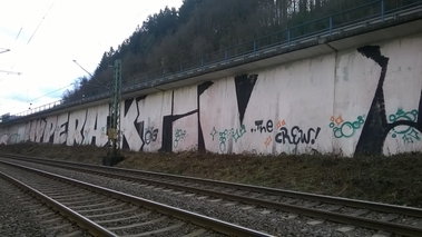 Graffiti Wall - Photo by deinemudda