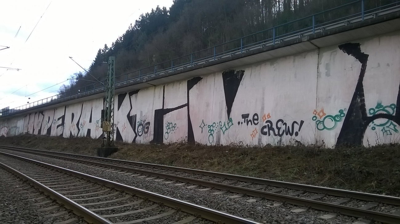 Graffiti Wall - Photo by deinemudda