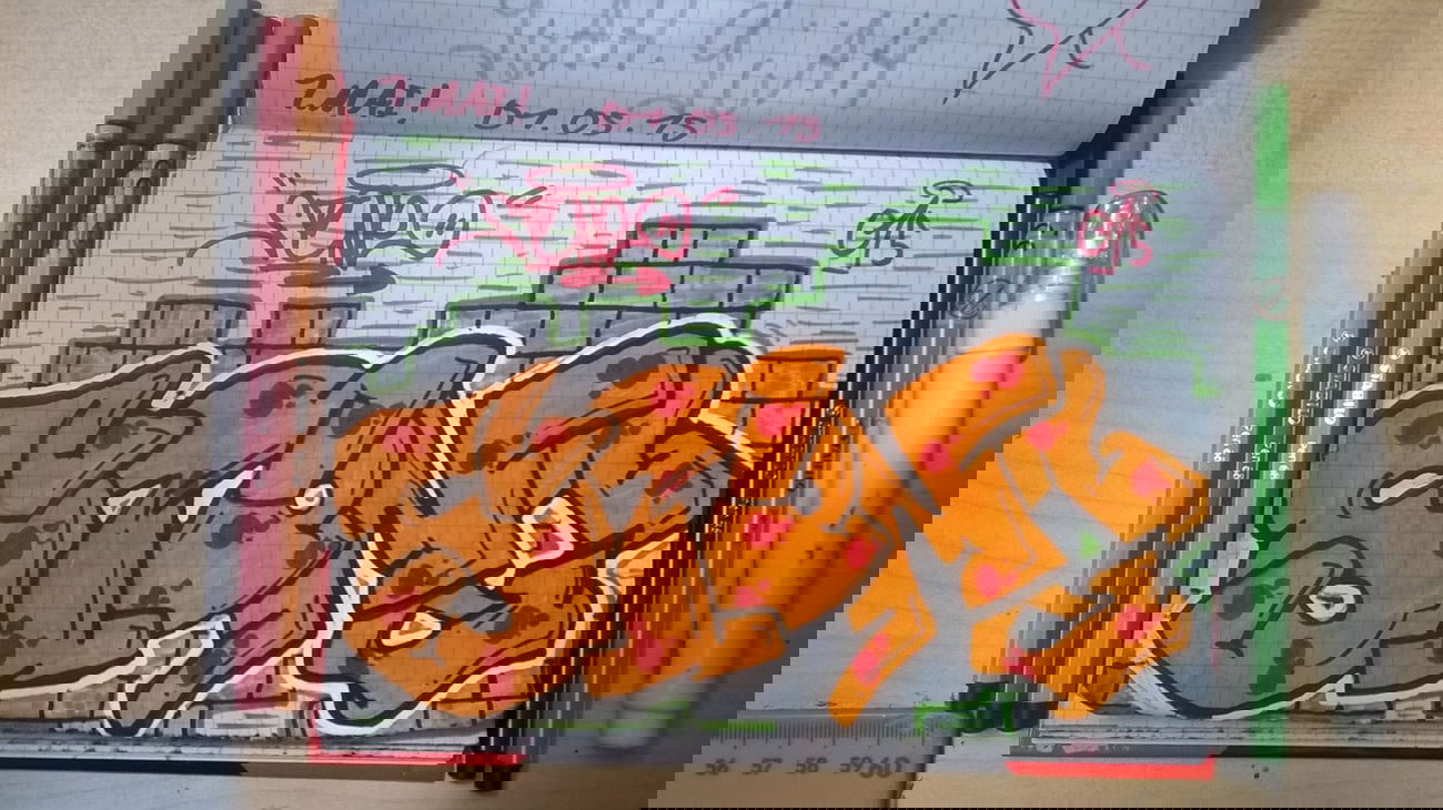 Graffiti Sketch - Photo by deinemudda