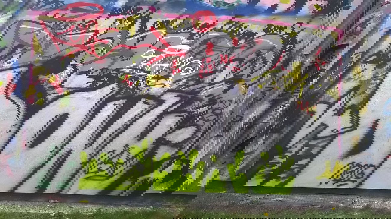 Graffiti Wall - Photo by deinemudda